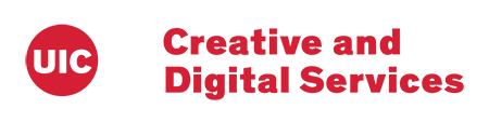 UIC Creative and Digital Services Logo
